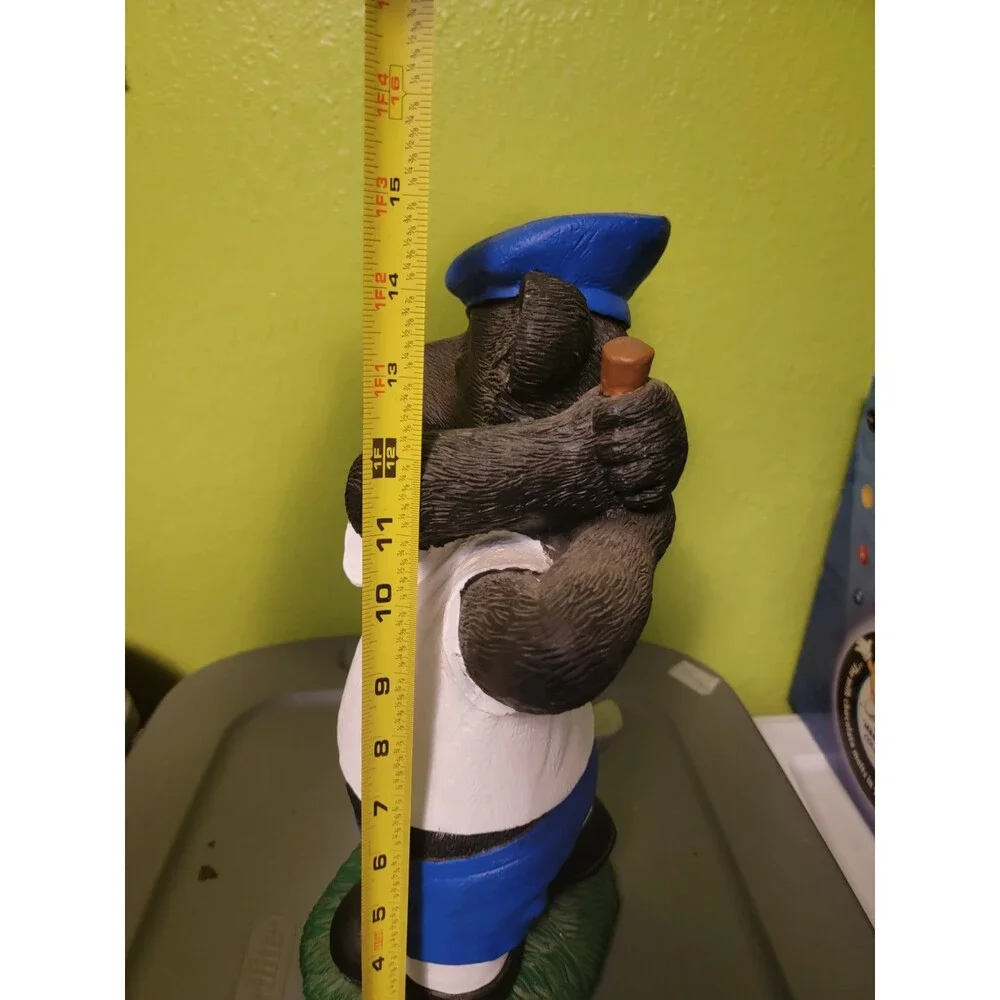 Black Bear Statue Resin 15